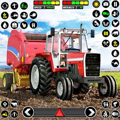 Download Farm Tractor Driving Game [MOD, Unlimited coins] + Hack [MOD, Menu] for Android