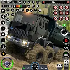 Download Offroad Mud Truck Simulator 3D [MOD, Unlimited coins] + Hack [MOD, Menu] for Android