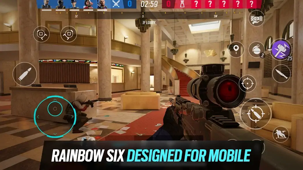 Download Rainbow Six Mobile [MOD, Unlimited money] + Hack [MOD, Menu] for Android