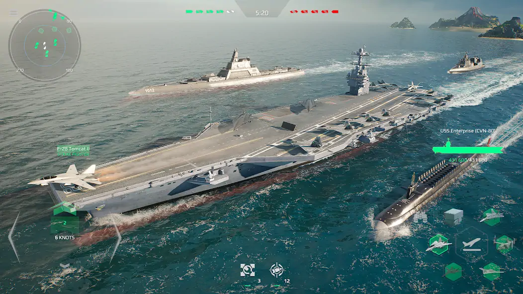 Download Modern Warships: Naval Battles [MOD, Unlimited money/gems] + Hack [MOD, Menu] for Android