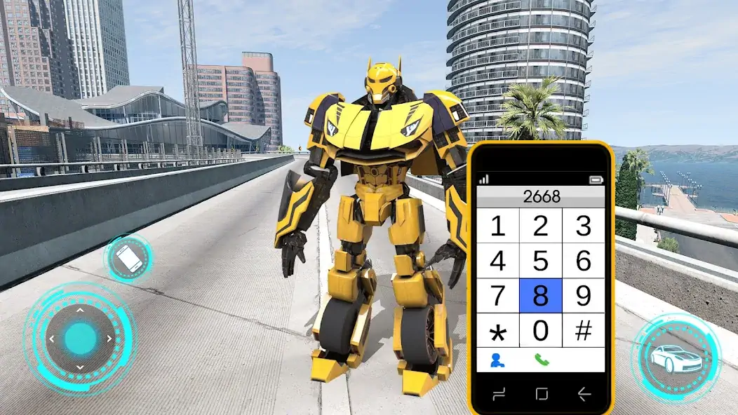 Download Robot War: Robot Transform [MOD, Unlimited money/gems] + Hack [MOD, Menu] for Android