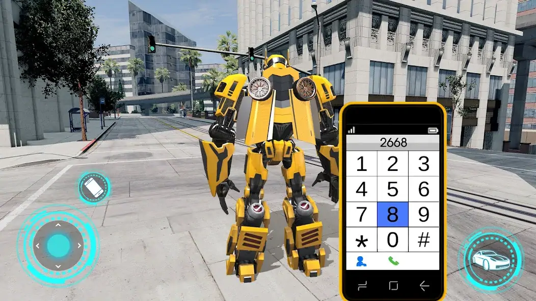 Download Robot War: Robot Transform [MOD, Unlimited money/gems] + Hack [MOD, Menu] for Android