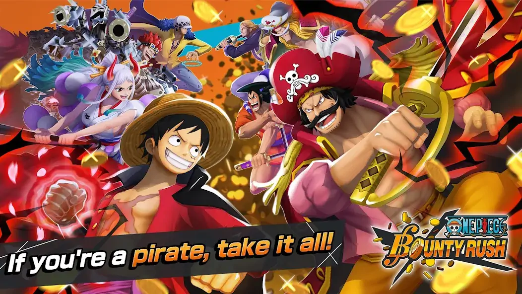 Download ONE PIECE Bounty Rush [MOD, Unlimited money/coins] + Hack [MOD, Menu] for Android