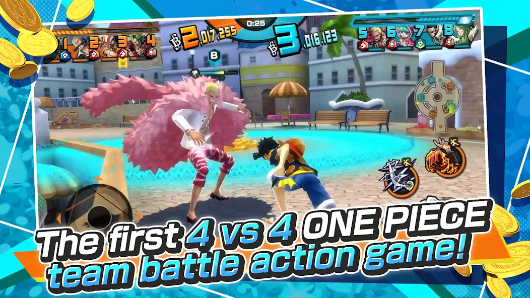 Download ONE PIECE Bounty Rush [MOD, Unlimited money/coins] + Hack [MOD, Menu] for Android