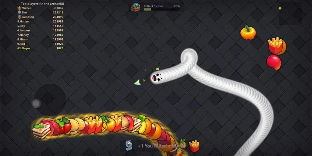 Download Snake Lite-Worm Snake.io Game [MOD, Unlimited coins] + Hack [MOD, Menu] for Android