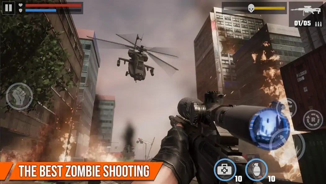 Download Dead Target: Zombie Games 3D [MOD, Unlimited coins] + Hack [MOD, Menu] for Android