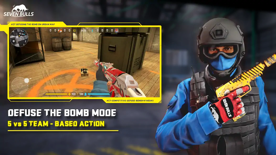 Download Counter Attack Multiplayer FPS [MOD, Unlimited money] + Hack [MOD, Menu] for Android