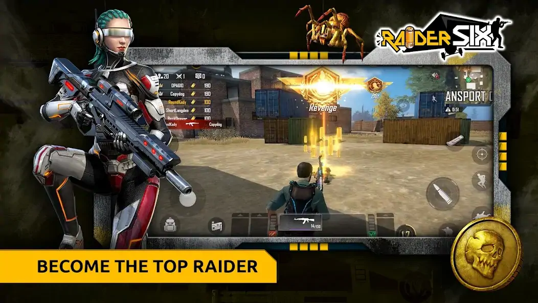 Download Raider SIX [MOD, Unlimited money] + Hack [MOD, Menu] for Android