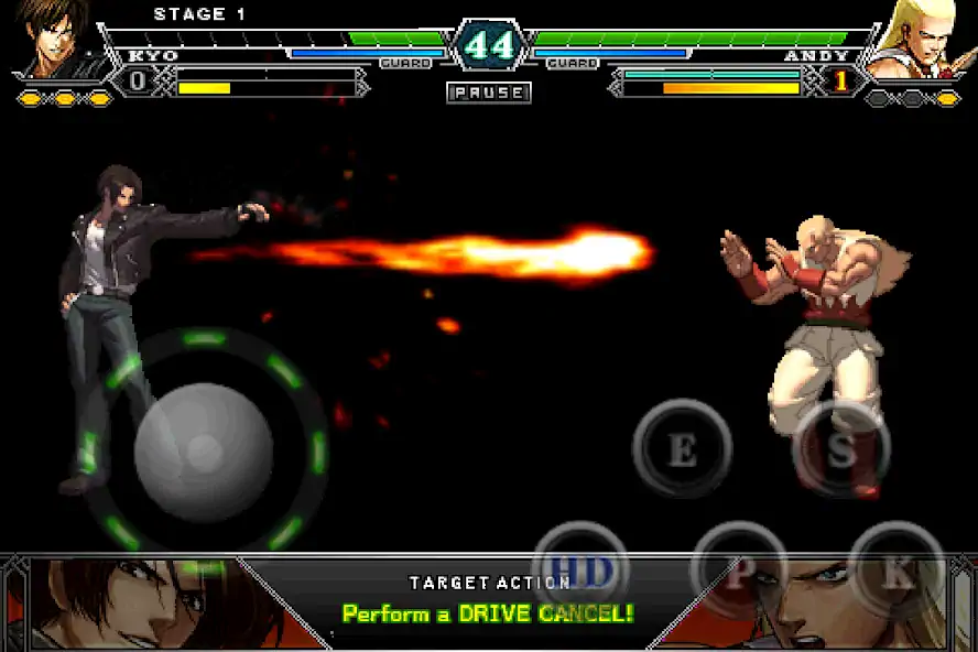 Download THE KING OF FIGHTERS-A 2012(F) [MOD, Unlimited money] + Hack [MOD, Menu] for Android