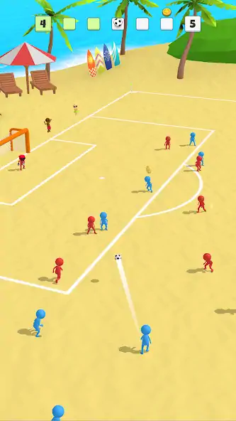 Download Super Goal - Soccer Stickman [MOD, Unlimited money/coins] + Hack [MOD, Menu] for Android