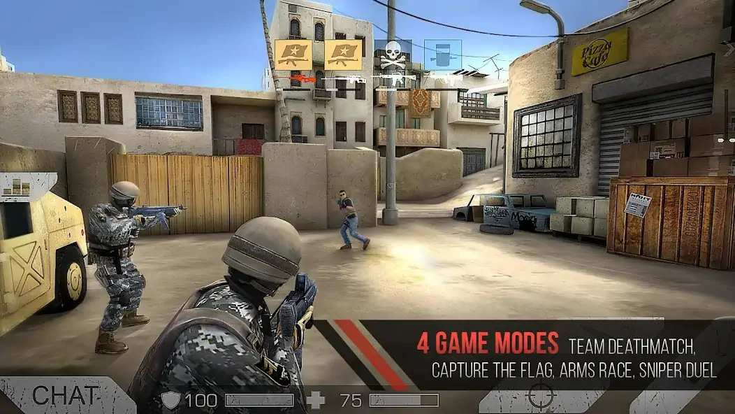 Download Standoff Multiplayer [MOD, Unlimited money/coins] + Hack [MOD, Menu] for Android