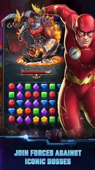 Download DC Heroes & Villains: Match 3 [MOD, Unlimited money] + Hack [MOD, Menu] for Android