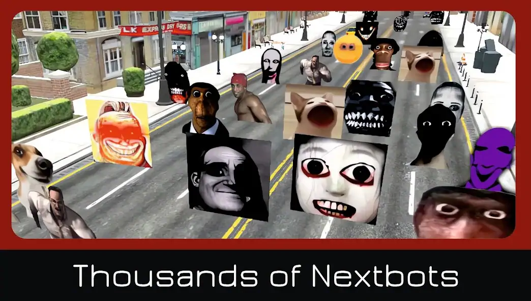 Download Nextbots Online: Scary Games [MOD, Unlimited money/coins] + Hack [MOD, Menu] for Android