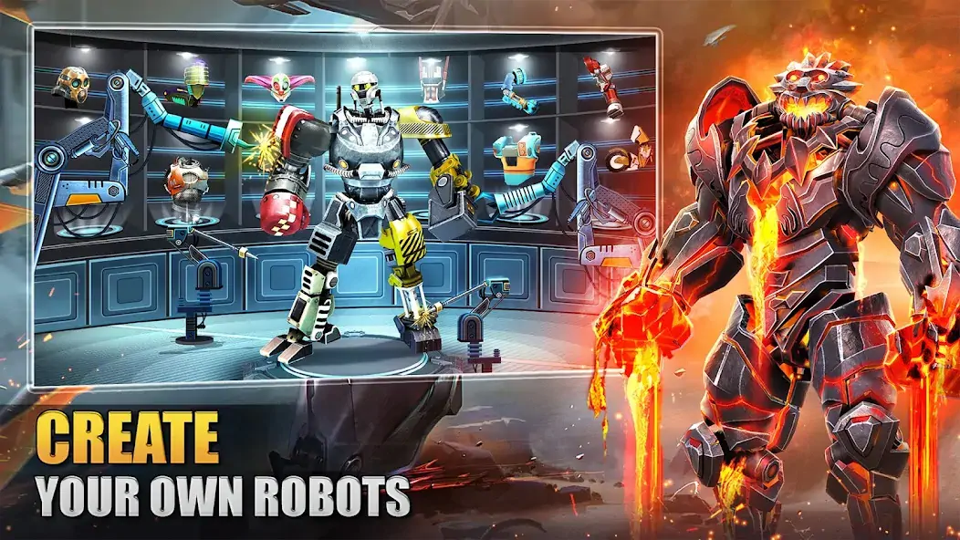 Download Real Steel Boxing Champions [MOD, Unlimited money/gems] + Hack [MOD, Menu] for Android