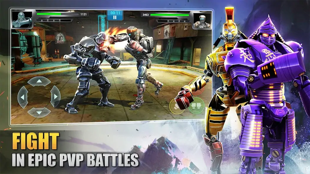 Download Real Steel Boxing Champions [MOD, Unlimited money/gems] + Hack [MOD, Menu] for Android