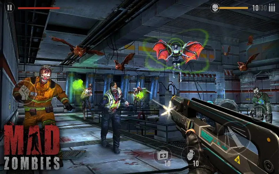 Download MAD ZOMBIES : Offline Games [MOD, Unlimited coins] + Hack [MOD, Menu] for Android