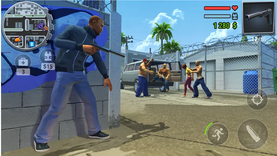 Download Gangs Town Story [MOD, Unlimited money] + Hack [MOD, Menu] for Android