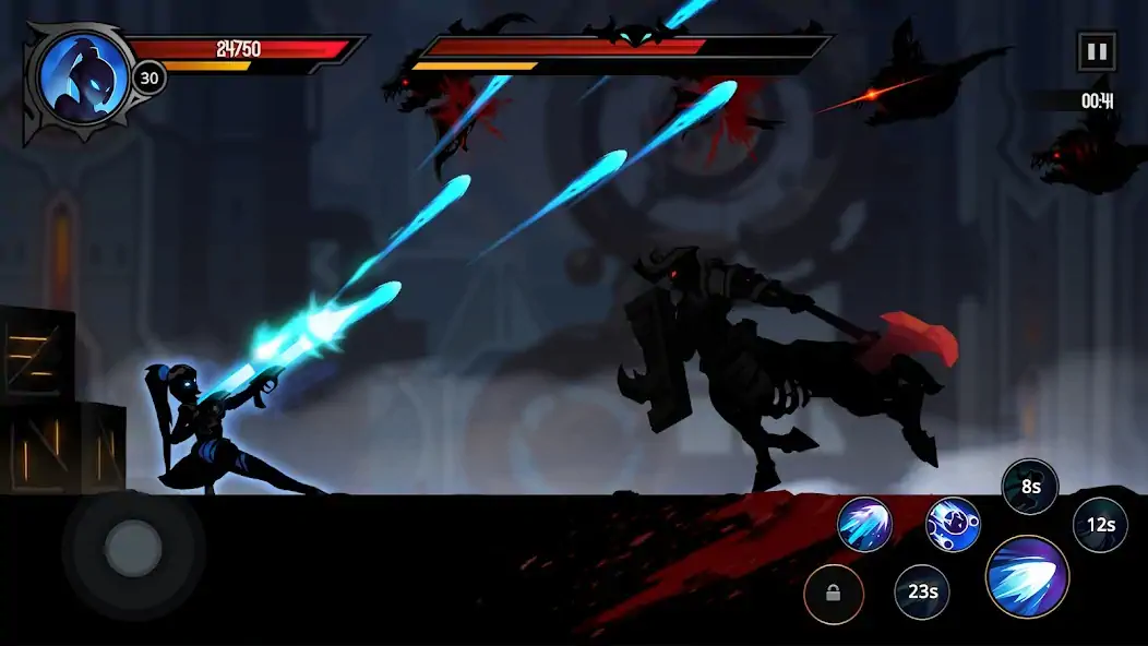 Download Shadow Knight: Ninja Fighting [MOD, Unlimited money/gems] + Hack [MOD, Menu] for Android