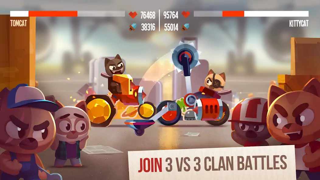 Download CATS: Crash Arena Turbo Stars [MOD, Unlimited money/coins] + Hack [MOD, Menu] for Android