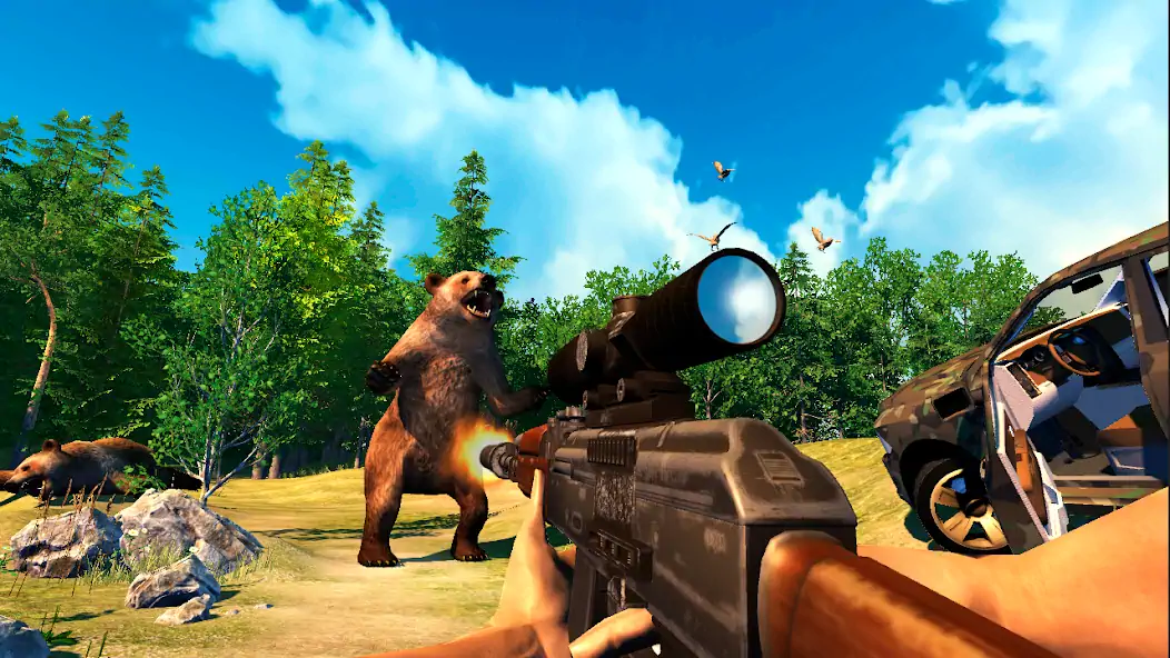Download Hunting Simulator 4x4 [MOD, Unlimited money] + Hack [MOD, Menu] for Android