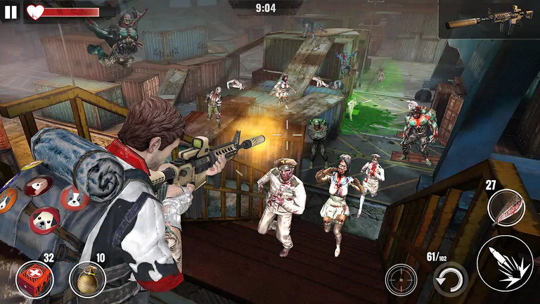 Download Zombie Hunter: Offline Games [MOD, Unlimited coins] + Hack [MOD, Menu] for Android