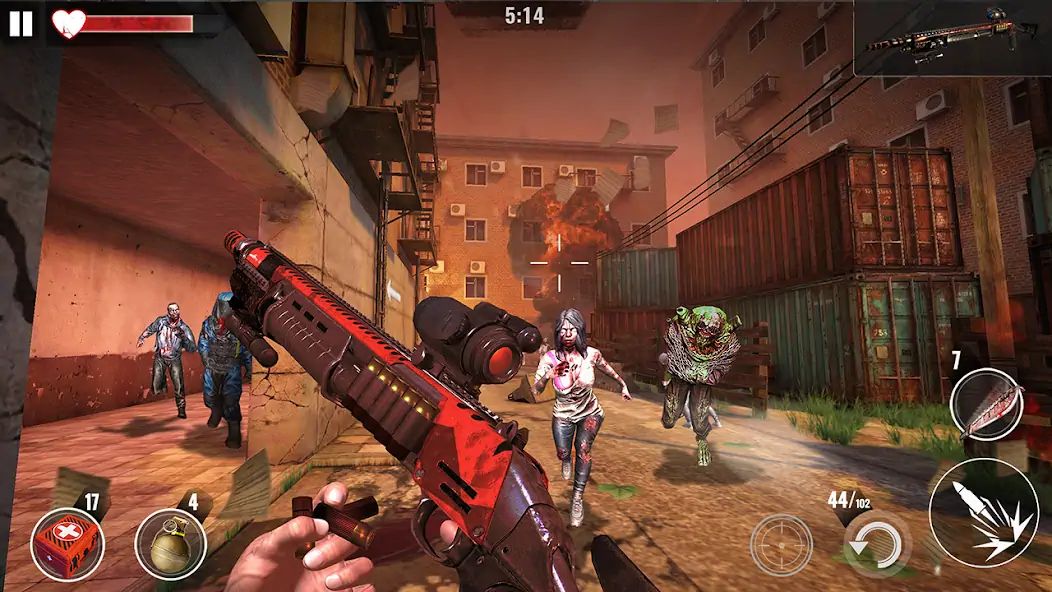 Download Zombie Hunter: Offline Games [MOD, Unlimited coins] + Hack [MOD, Menu] for Android