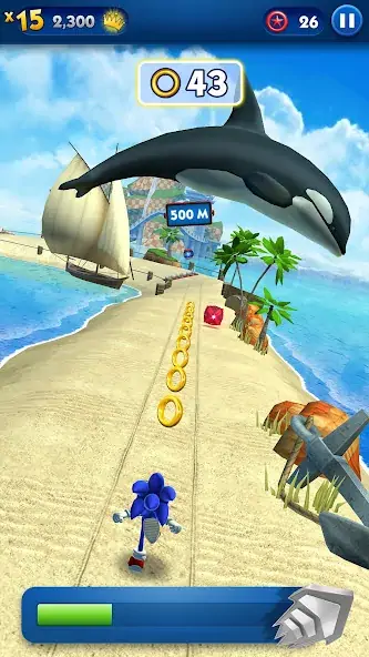 Download Sonic Prime Dash [MOD, Unlimited money/coins] + Hack [MOD, Menu] for Android