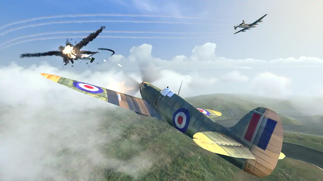 Download Warplanes: WW2 Dogfight [MOD, Unlimited money/coins] + Hack [MOD, Menu] for Android
