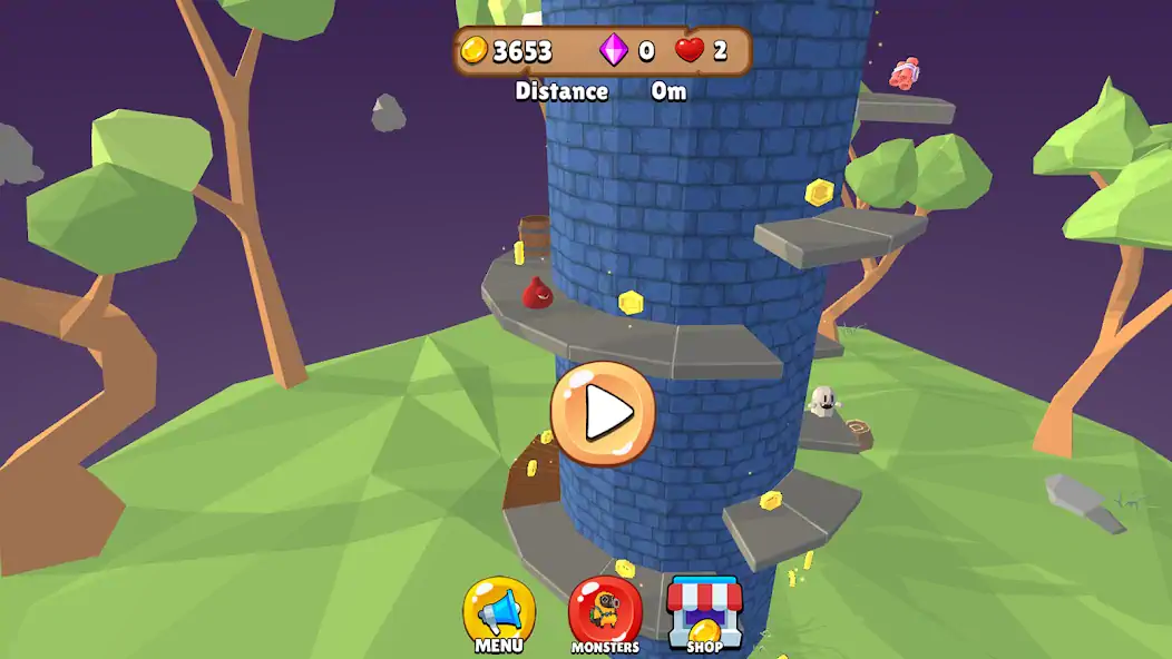 Download Monster Tower Runner [MOD, Unlimited money/coins] + Hack [MOD, Menu] for Android