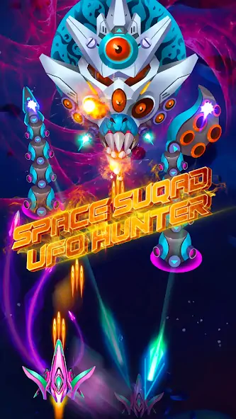 Download Space Squad UFO Hunter [MOD, Unlimited money] + Hack [MOD, Menu] for Android