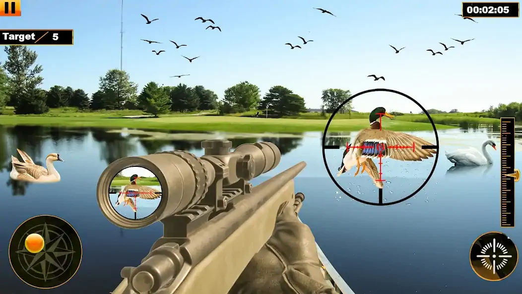 Download Sniper Birds & Animal Games [MOD, Unlimited money] + Hack [MOD, Menu] for Android