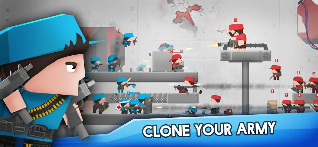 Download Clone Armies: Battle Game [MOD, Unlimited money] + Hack [MOD, Menu] for Android