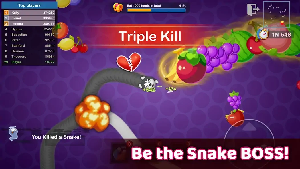 Download Snake Merge: idle & io game [MOD, Unlimited coins] + Hack [MOD, Menu] for Android