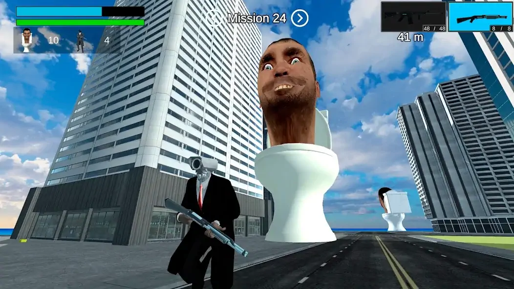 Download Skibidi toilet game online mod [MOD, Unlimited money/gems] + Hack [MOD, Menu] for Android