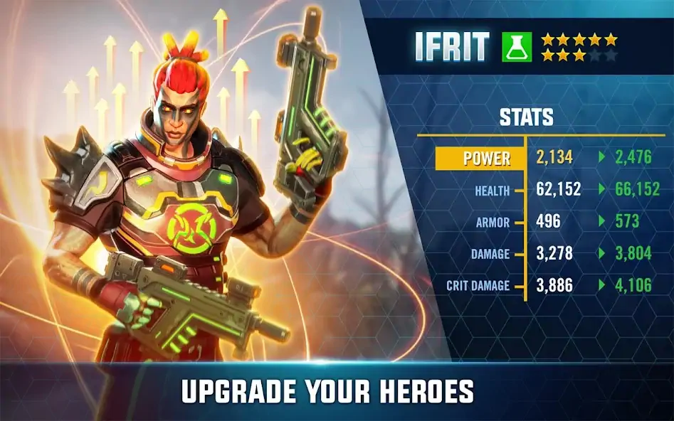 Download Hero Hunters - 3D Shooter wars [MOD, Unlimited money] + Hack [MOD, Menu] for Android