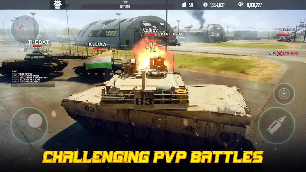 Download Tanks Game [MOD, Unlimited money/coins] + Hack [MOD, Menu] for Android