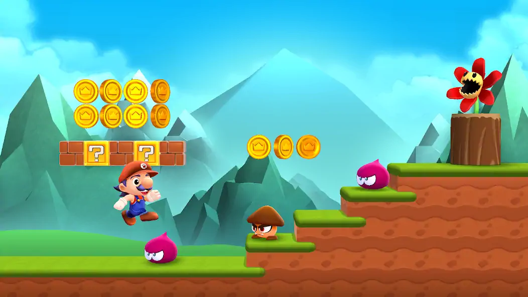 Download Super Merry Go: Maro Bros [MOD, Unlimited money/coins] + Hack [MOD, Menu] for Android