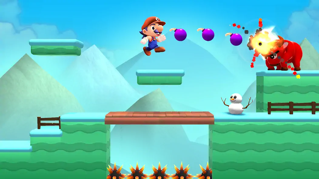 Download Super Merry Go: Maro Bros [MOD, Unlimited money/coins] + Hack [MOD, Menu] for Android