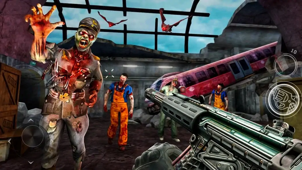 Download Zombie Hunter - Shooting Games [MOD, Unlimited money/coins] + Hack [MOD, Menu] for Android