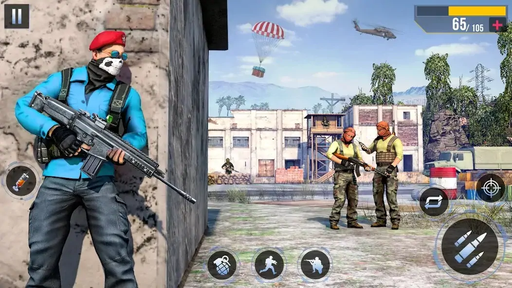 Download FPS Gun Shooting Games offline [MOD, Unlimited money/gems] + Hack [MOD, Menu] for Android