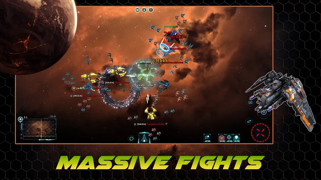 Download WarUniverse: Cosmos Online [MOD, Unlimited money] + Hack [MOD, Menu] for Android