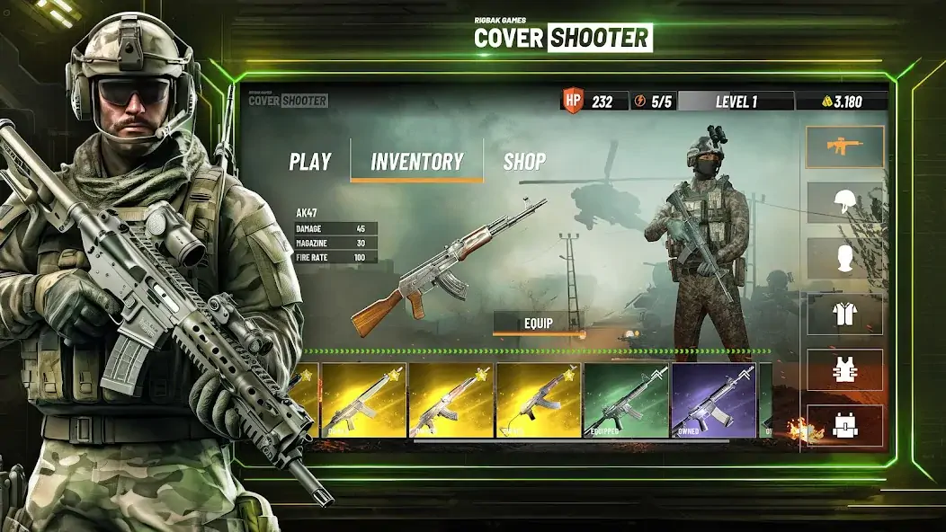 Download Cover Shooter: Free Fire games [MOD, Unlimited money/coins] + Hack [MOD, Menu] for Android