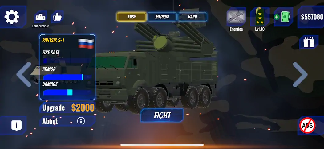 Download C-RAM Simulator: Air defense [MOD, Unlimited money/coins] + Hack [MOD, Menu] for Android