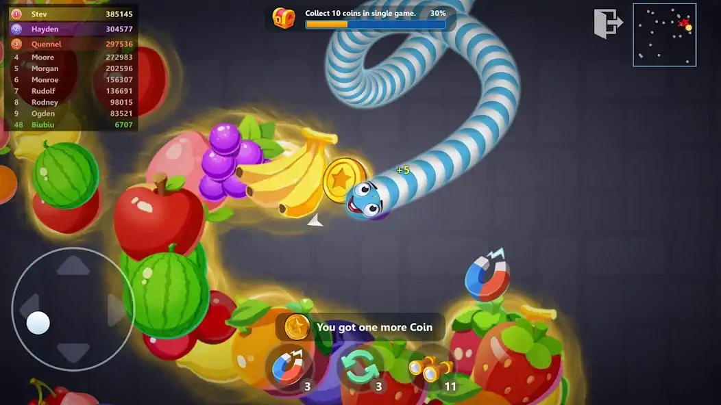Download Snake War: Hungry Worm.io Game [MOD, Unlimited coins] + Hack [MOD, Menu] for Android