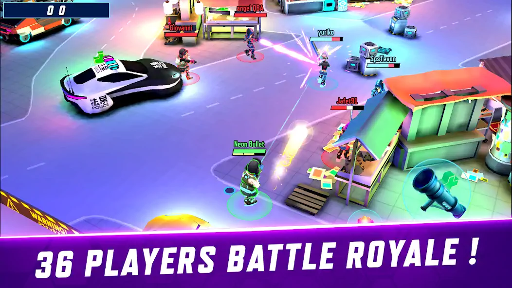 Download Gridpunk Battle Royale 3v3 PvP [MOD, Unlimited money] + Hack [MOD, Menu] for Android