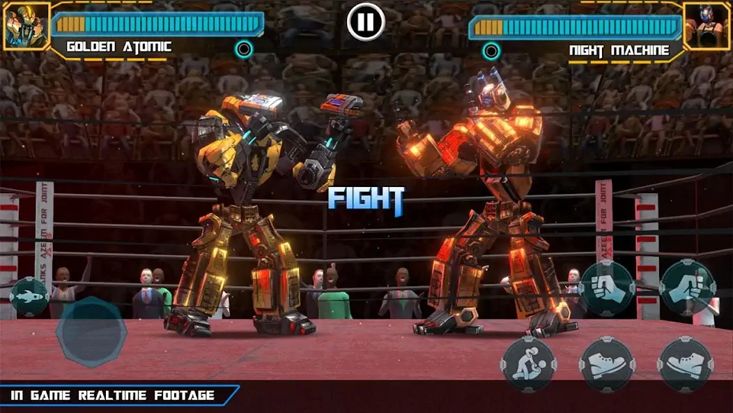 Download Real Robot Ring Boxing [MOD, Unlimited money] + Hack [MOD, Menu] for Android