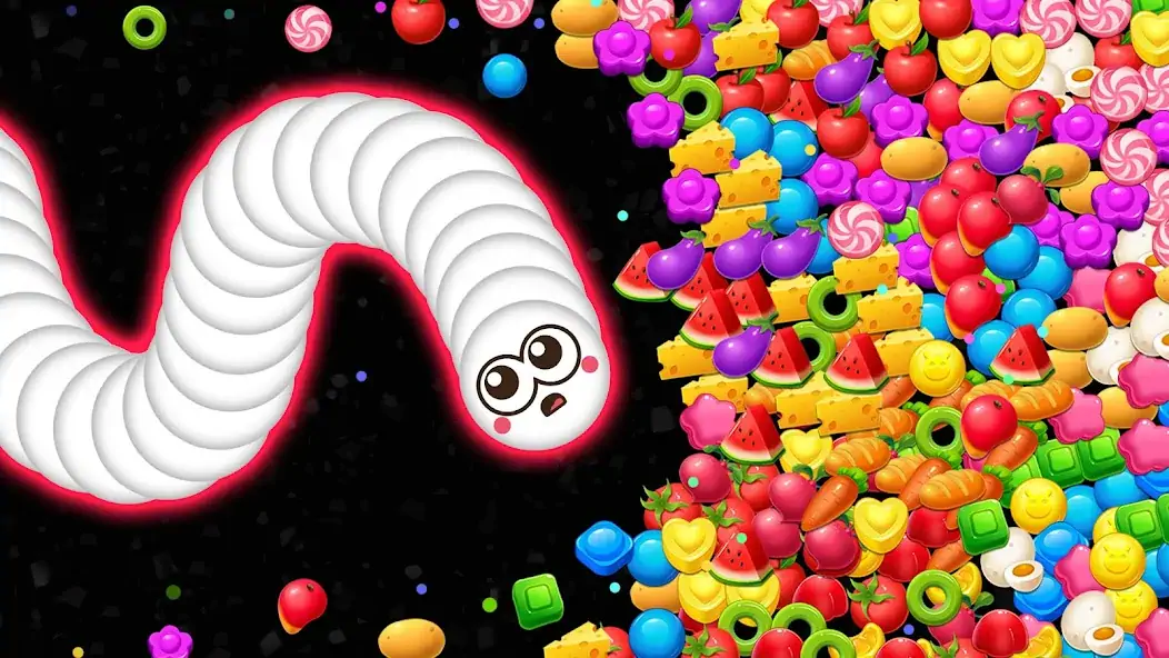Download Worm Race - Snake Game [MOD, Unlimited coins] + Hack [MOD, Menu] for Android