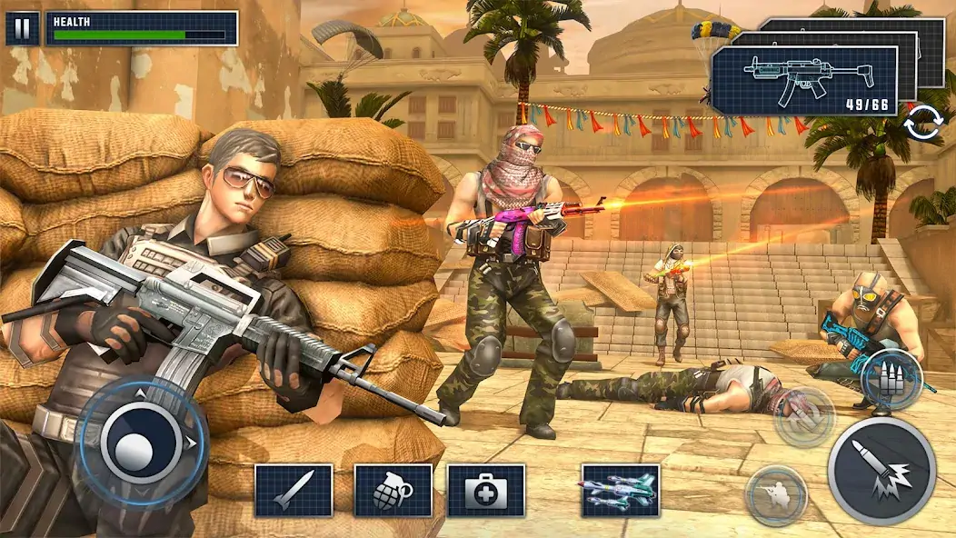 Download FPS Gun Shooting Gun Games 3D [MOD, Unlimited coins] + Hack [MOD, Menu] for Android
