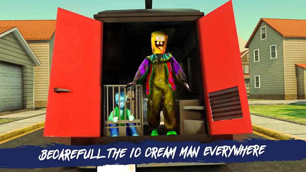 Download Crazy Ice Scream Freaky Clown [MOD, Unlimited money/coins] + Hack [MOD, Menu] for Android