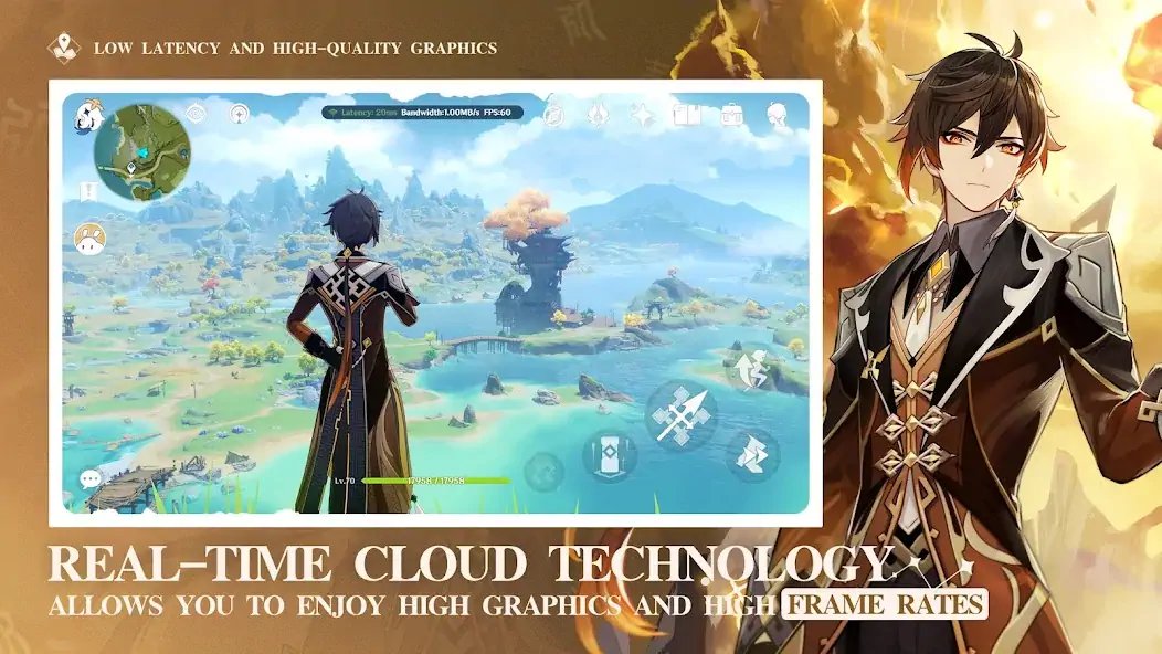 Download Genshin Impact · Cloud [MOD, Unlimited money] + Hack [MOD, Menu] for Android
